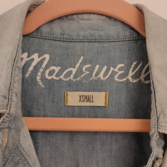 Madewell Denim Boyfriend Shirt - Picture 6 of 8